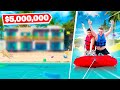 $5,000,000 Beach Gaming Mansion! (TNA x Sushiverse House Tour)