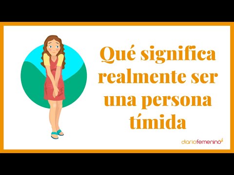 Video: ¿Qué significa ser tímido?