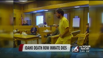 Death row inmate dies in prison
