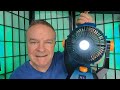 Toyizo rechargeable camping fan review
