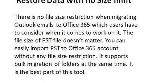 How to Convert PST file to Office 365 Account?