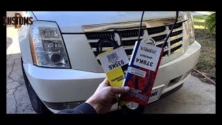 Escalade Tahoe Yukon SERPENTINE BELTS change in 5min