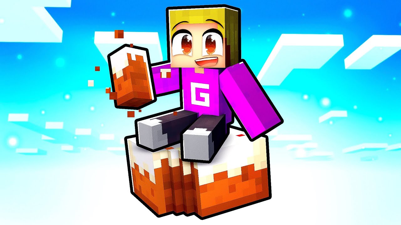 Minecraft Maar Er Is Een Eetbaar Blok!