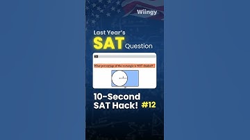 Crack SAT Math in 10 Seconds: Unshaded Area Trick! #math #satmath #maths