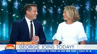 Georgie joins TODAY by Karl Stefanovic 36,389 views 6 years ago 5 minutes, 28 seconds