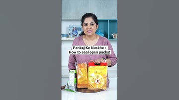 Pankaj Ke Nuskhe : How to seal open packs ! | #Shorts | Pankaj Bhadouria