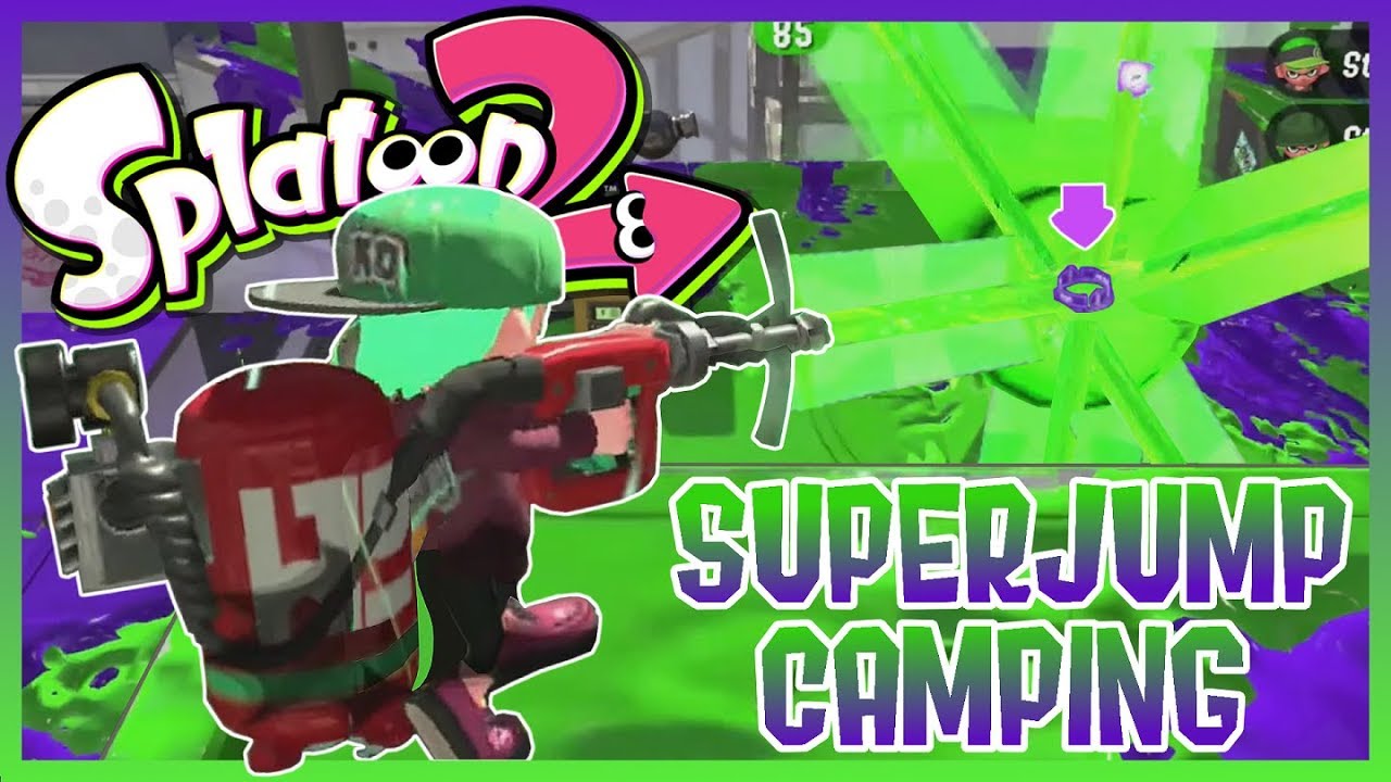 splatoon 2 the art of super jump camping youtube