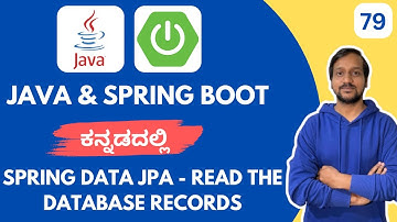 Spring Data JPA Read Records from Database in Kannada | Spring Boot Project Tutorial for Beginners