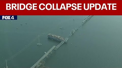 LIVE: Baltimore bridge collapse press conference livestream | FOX 4