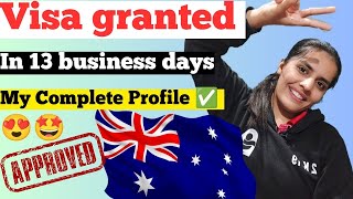 Got Visa in 13 days | Australia Visa Granted | Australia Visa updates | Anu Dahiya Vlogs #anudahiya