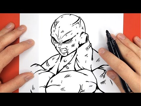 COMO DESENHAR o JIREN DRAGON BALL SUPER, DESENHO FAMOSO 