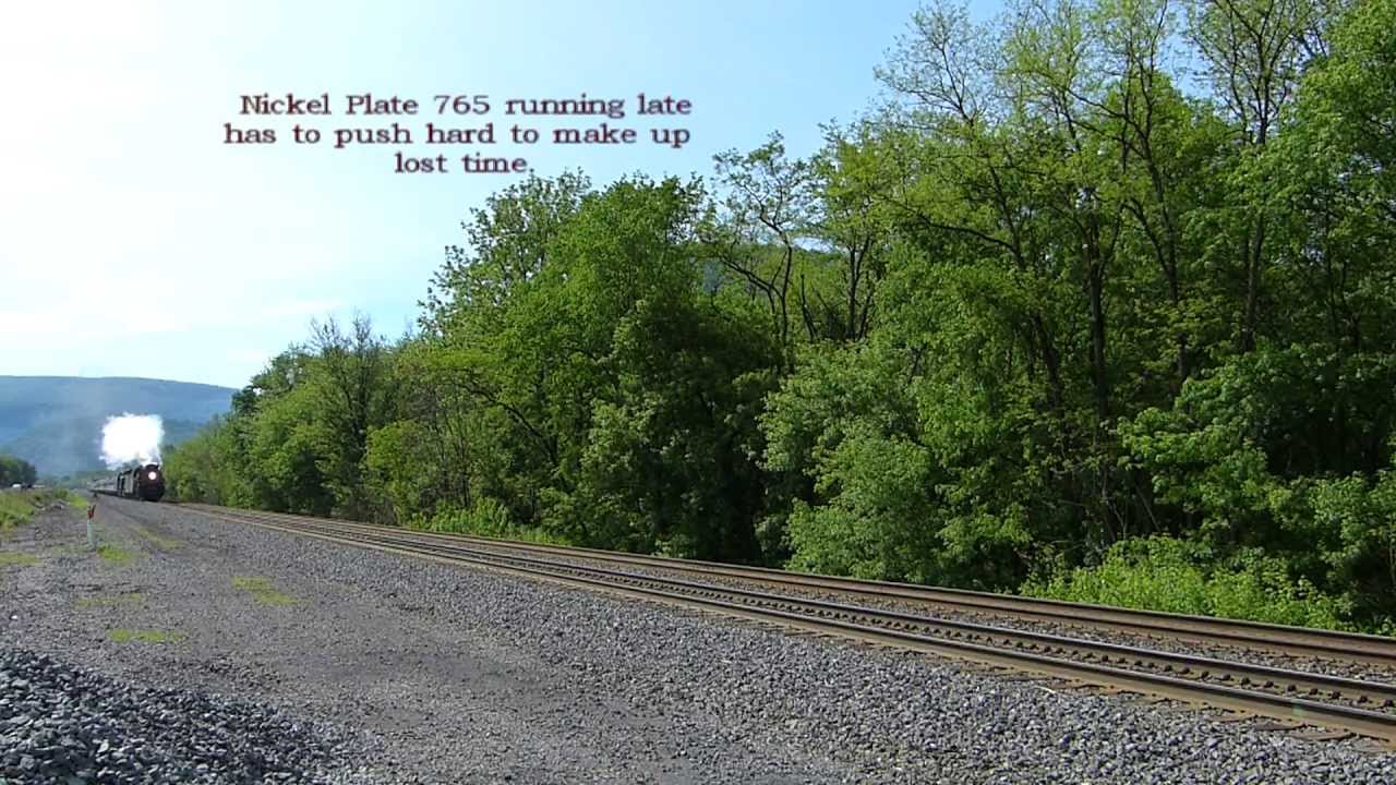 bnsf 5729 NP 765 running late