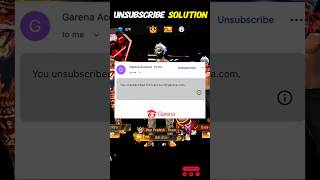 Free Fire Recovery Gmail OTP Coming Problem Sloved | Unsubscribe Mail Resubcriber Kare |💯 Trick
