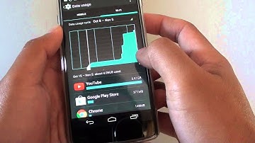 Google Nexus 5: How to View WiFi Data Usage