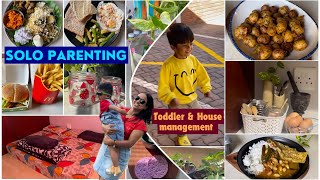 Solo Parenting for a Week | Managing the House with My Toddler | Single Mom Tamil Vlog