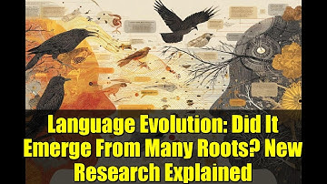 Language Evolution: Did It Emerge From Many Roots? New Research Explained