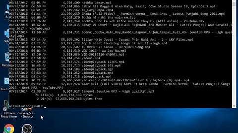 how can play any video using cmd