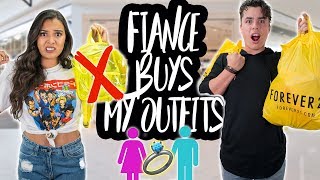 My FIANCÉ Buys My Outfits! OMG! Shopping Challenge 2017! Natalies Outlet