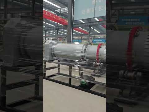 Continuous carbonization machine