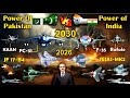 Uko  paf vs iaf 2030  pakistan air force power vs indian air force power 2030