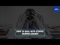 Hitachi mgrm net  how to deal with stress during exam