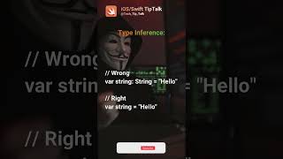iOS/Swift TipTalk  | Tip 10 | Type Inference