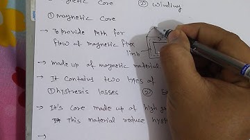 ME207 Transformer Construction by Pankaj Kumar GPC Dungarpur