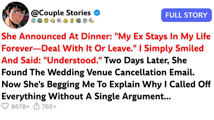She Announced At Dinner: "My Ex Stays In My Life Forever—Deal With It Or Leave." I Simply Smiled...