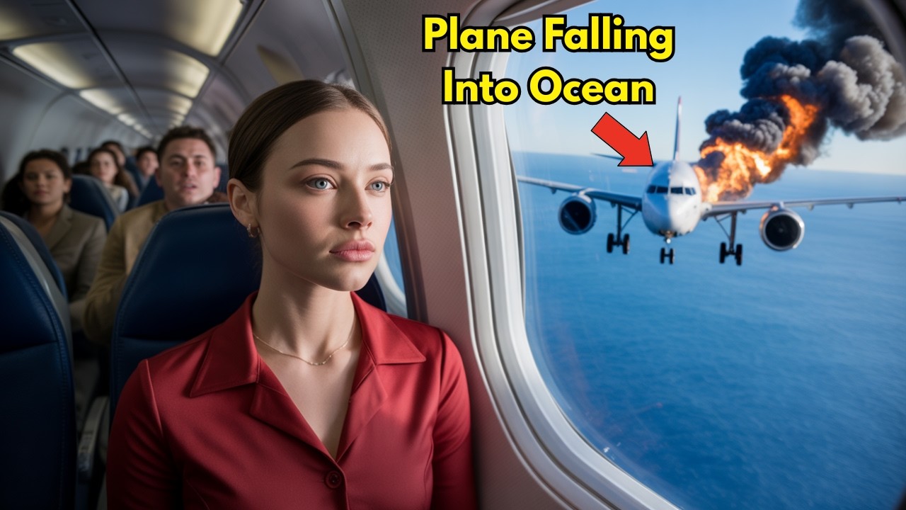 Quiet Woman in Seat 12C — Plane Falling Into Ocean, Then F-22s Heard: 'Call Sign Shark'