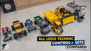 All LEGO Technic Control+ sets compared! 2019-2021