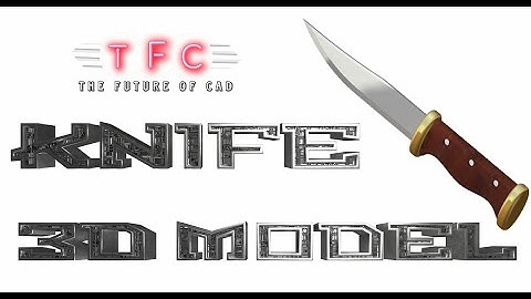 CATIA V5 Knife 3D Modeling Tutorial: Crafting a Sharp and 3D Model for Culinary or Industrial Design