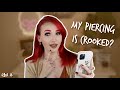 WHAT IF MY PIERCING WAS PIERCED CROOKED?! | Body Mods Q&A 16