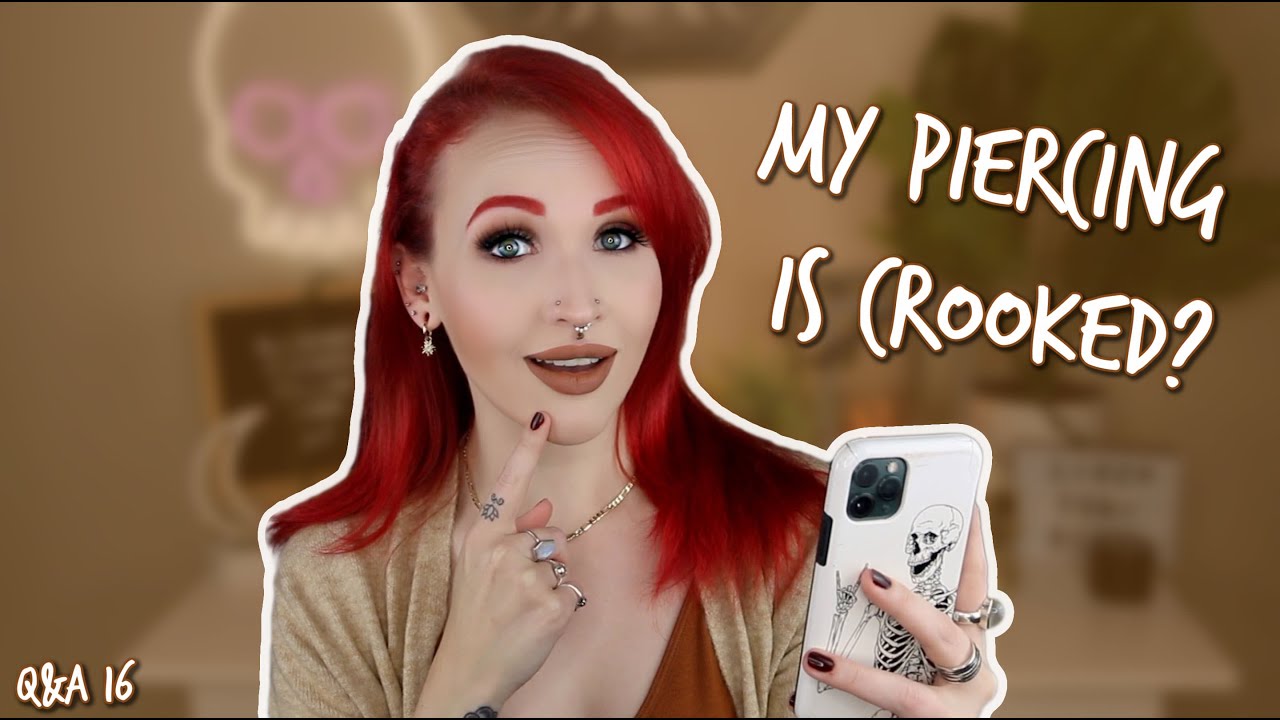 What If My Piercing Was Pierced Crooked?! | Body Mods Q\U0026A 16