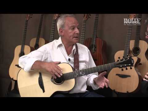 MICHEL HAUMONT présente sa nouvelle guitare LÂG Signature ( La Boite Noire )