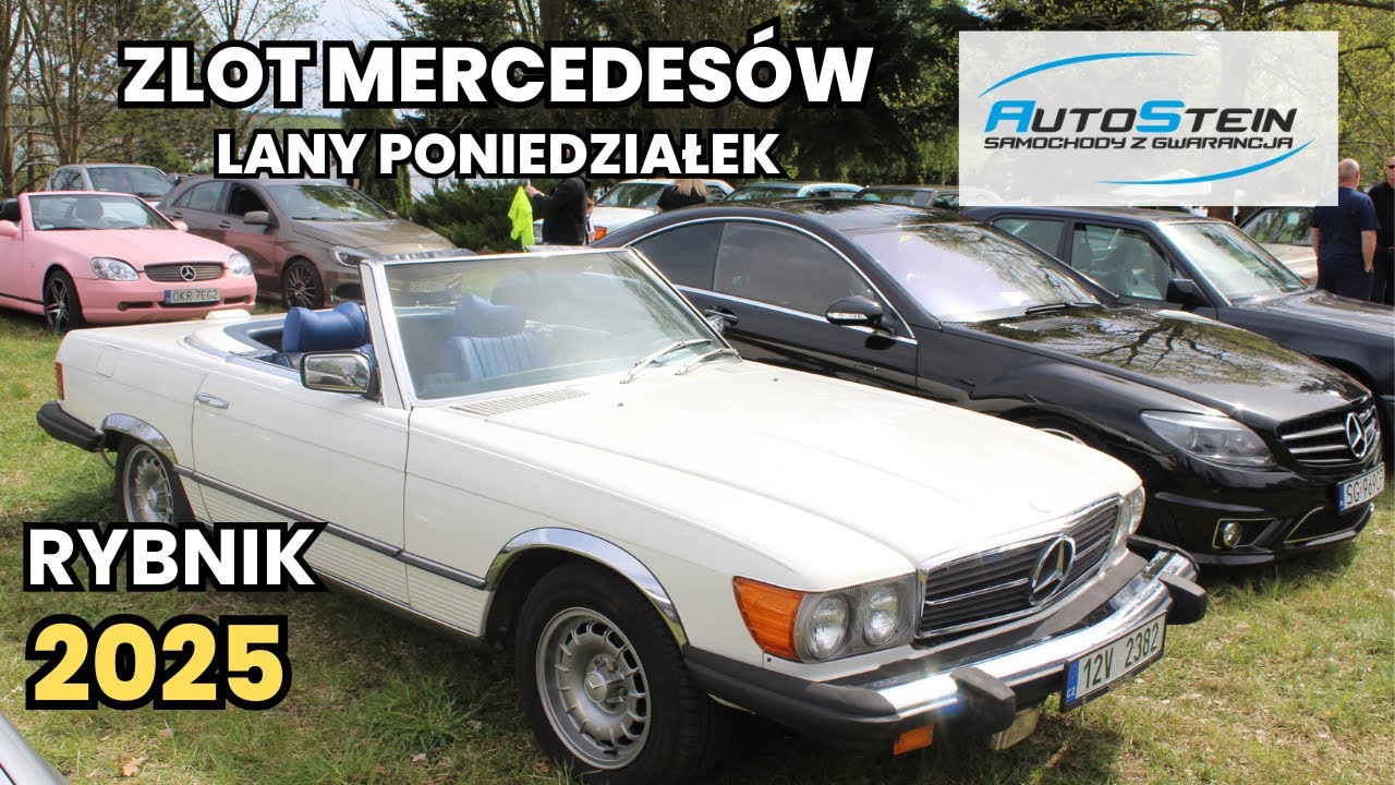 Zlot samochodów Mercedes-Benz w Rybniku na zalewie - Lany Poniedziałek // AutoStein