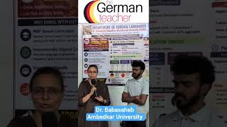 learn German at Dr. Babasaheb Ambedkar University Chh. Sambhaji Nagar #bamu #university #ambedkar