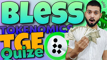 Bless Network Airdrop - TGE, Tokenomics, Quize Bonus, etc. Updates