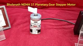 NEMA 17 Planetary Gear Stepper Motor | Planetary Gear | NEMA 17 | Stepper Motor | 16kgcm | English