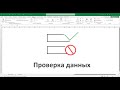 Проверка данных формулами (Data Validation)