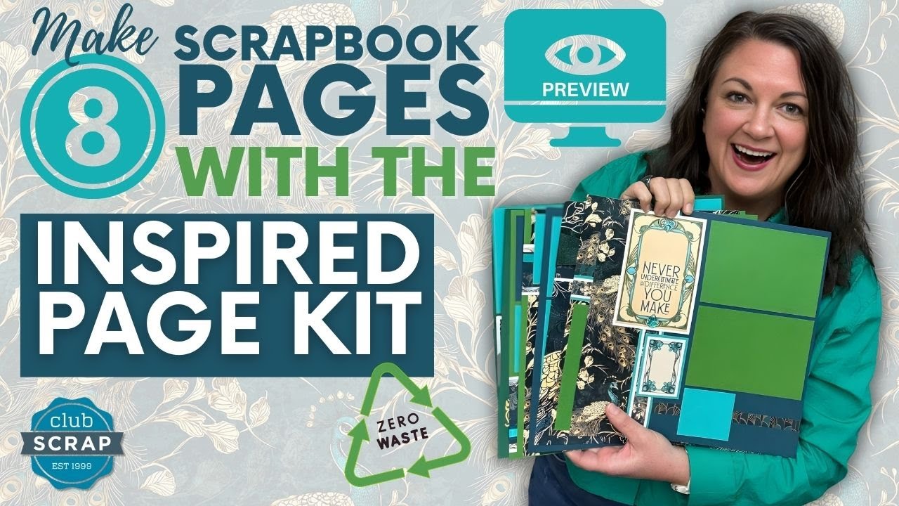 Inspired Page Kit Preview | Kick Off Club Scrap’s 26th Year with 8 ...