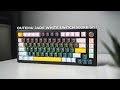 NYK Nemesis Daemon82 mkn09 keyboard mechanical 500rb-an terbaik koneksi lengkap !