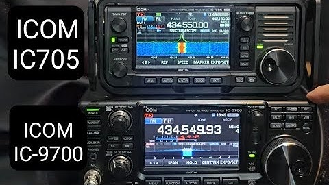 ICOM IC-705 or IC-9700