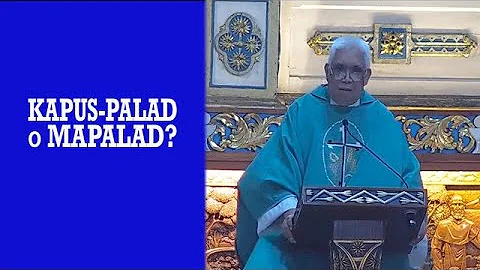 Timeless Wisdom Homily | Kapus-palad o Mapalad? | Fr. Enrico D. Gonzales, OP
