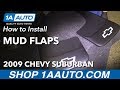 How to Install Rear Mud Flaps 2001-14 Chevrolet Suburban