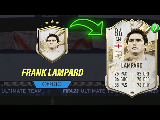 FIFA 23: Frank Lampard DME, como completar o SBC do jeito mais barato