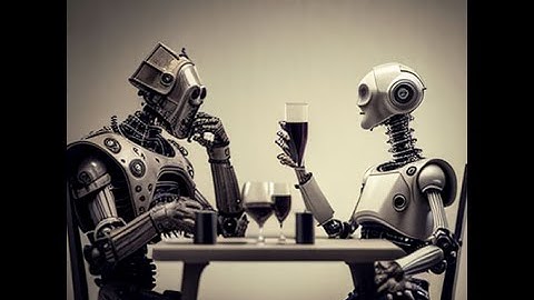 R - Asimov Dream or (Two Robots walk into a Bar)