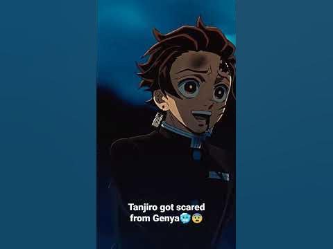 Tanjiro got scared from Genya ......#anime #demonslayer #tanjiro # ...