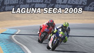 Laguna Seca MotoGP™ 2008 Valentino Rossi vs Casey Stoner