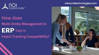 How does Multi-Entity Management in ERP help in Project Tracking Compatibility