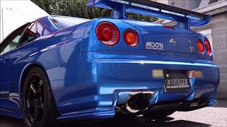 Bnr34 Gt-R Tomei Expreme Ti チタンマフラー